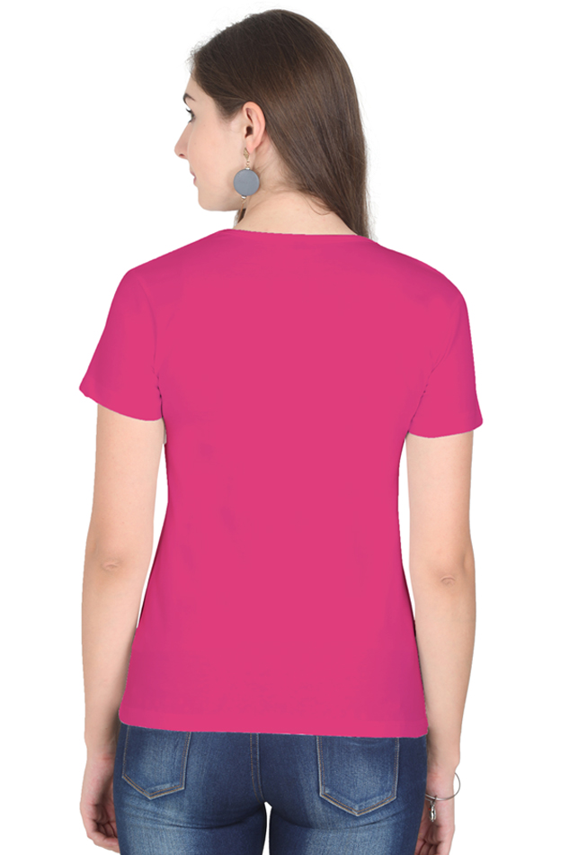 TrendzyKart Hello! Panda Digital Print Women Half Sleeve T-Shirt