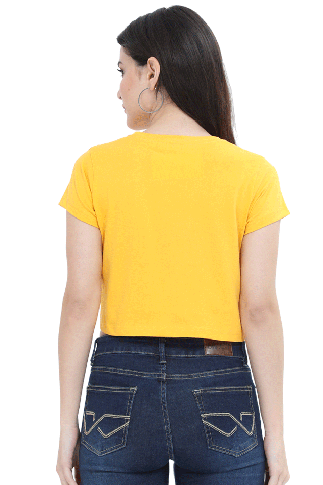 TrendzyKart Goa Digital Print Women Crop Top